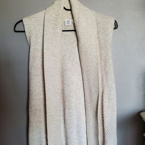 Gap Sweater Vest - Cream - XS